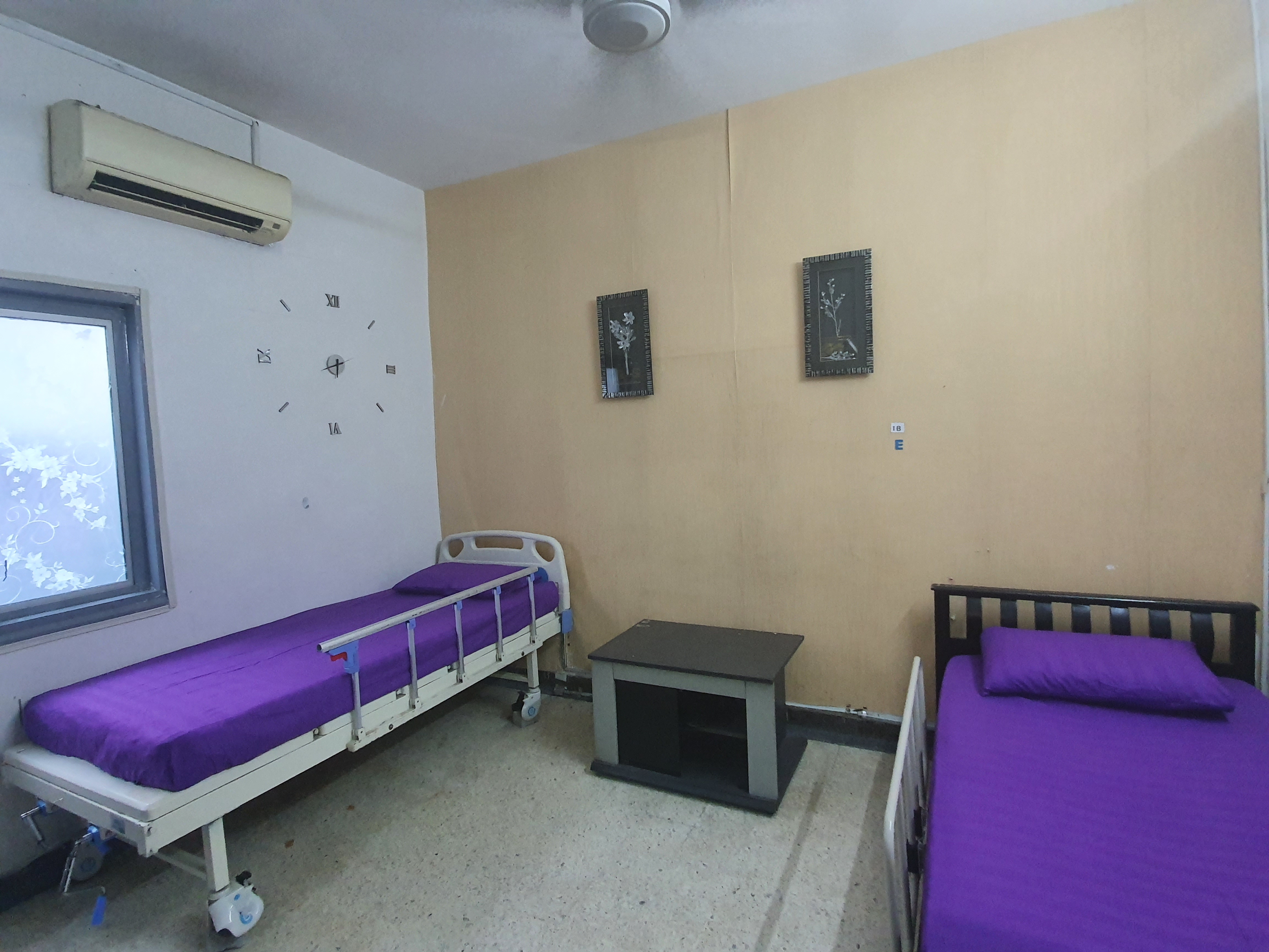 Bright private bedroom
